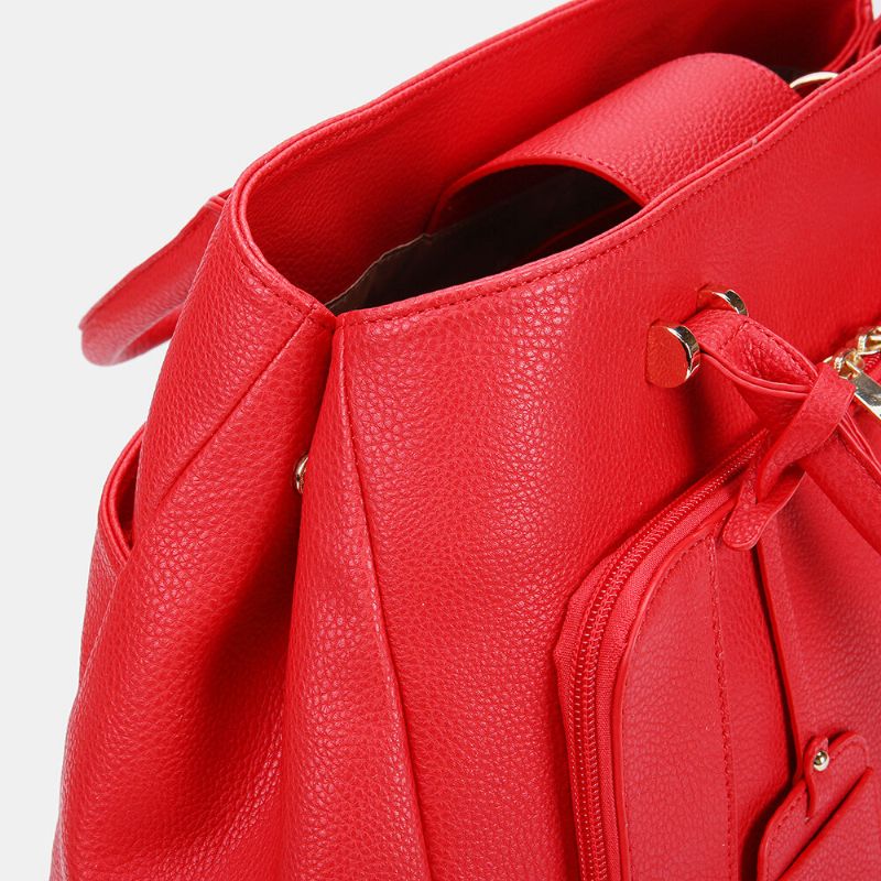 Bolso De Diseño Sólido Para Mujer Bolso Bandolera Multifunción Bolso De Moda