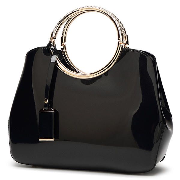 Bolso Elegante De Charol De Alta Calidad Para Mujer