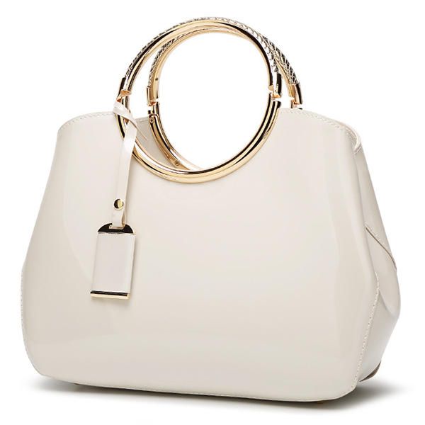 Bolso Elegante De Charol De Alta Calidad Para Mujer