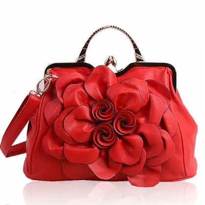 Bolso Elegante De Mujer Bolso Cosmético De Moda Floral