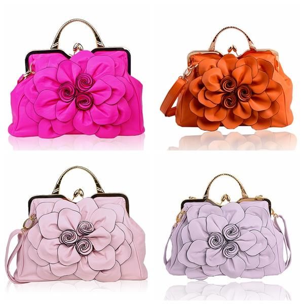 Bolso Elegante De Mujer Bolso Cosmético De Moda Floral