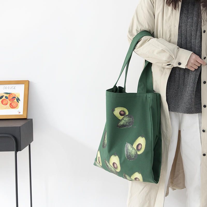 Bolso De Hombro Con Estampado De Aguacate Encantador Lindo Para Mujer