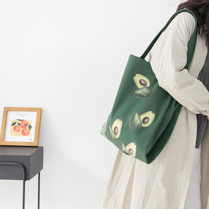 Bolso De Hombro Con Estampado De Aguacate Encantador Lindo Para Mujer