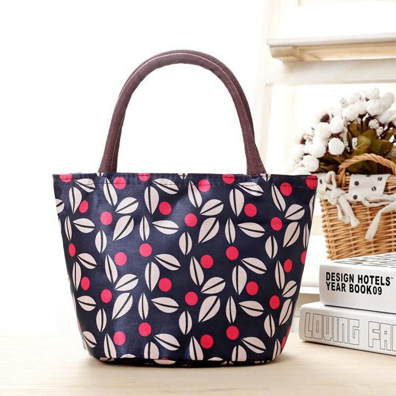 Bolso De Hombro De Gran Capacidad Con Flores Para Mujer