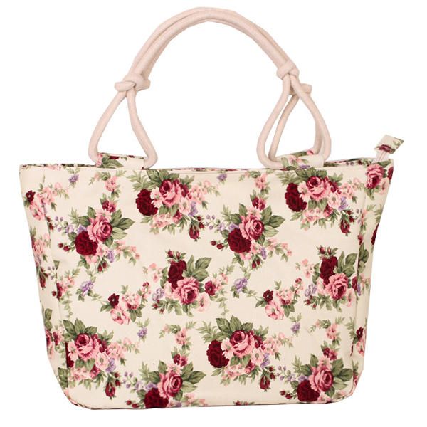 Bolso De Lona Para Mujer Bolso Casual De Gran Capacidad