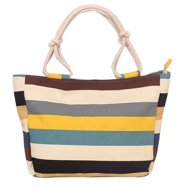 Bolso De Lona Para Mujer Bolso Casual De Gran Capacidad