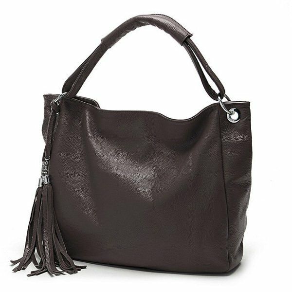 Bolso De Mano De Borla Vintage De Cuero De Pu Para Mujer Bolso De Mano De Lujo Bolsos Cruzados