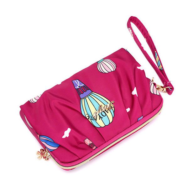 Bolso De Mano Con Estampado Impermeable De Nailon Para Mujer Bolso Para Teléfono