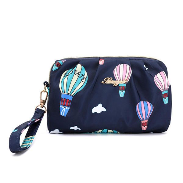 Bolso De Mano Con Estampado Impermeable De Nailon Para Mujer Bolso Para Teléfono