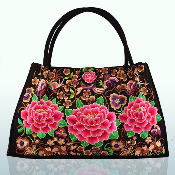 Bolso De Mano De Estilo Nacional Bolso Bordado De Moda Bolso