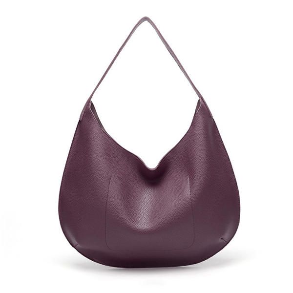 Bolso De Mano Simple De Piel Sintética Para Mujer Bolso Bandolera