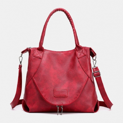 Bolso De Mano Sólido Informal Impermeable Para Mujer Bolso Bandolera