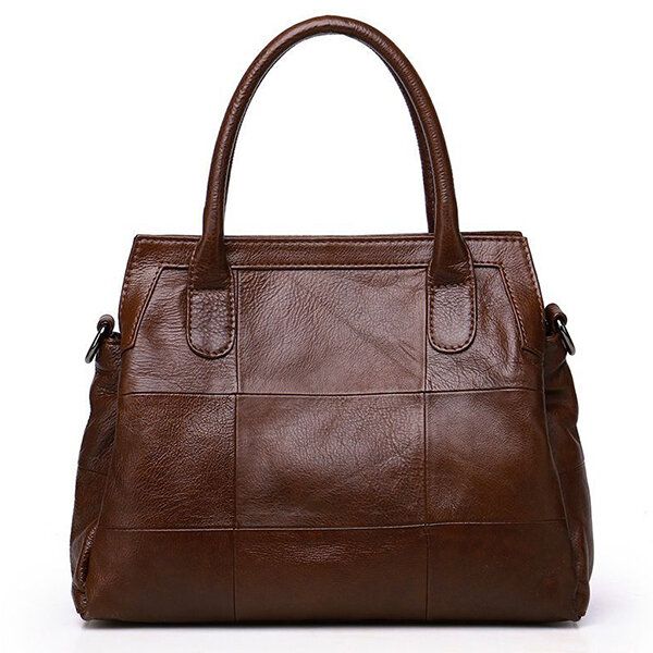 Bolso De Mujer Vintage Bolso Bandolera Suave Bolsos De Hombro Con Compartimentos Triples