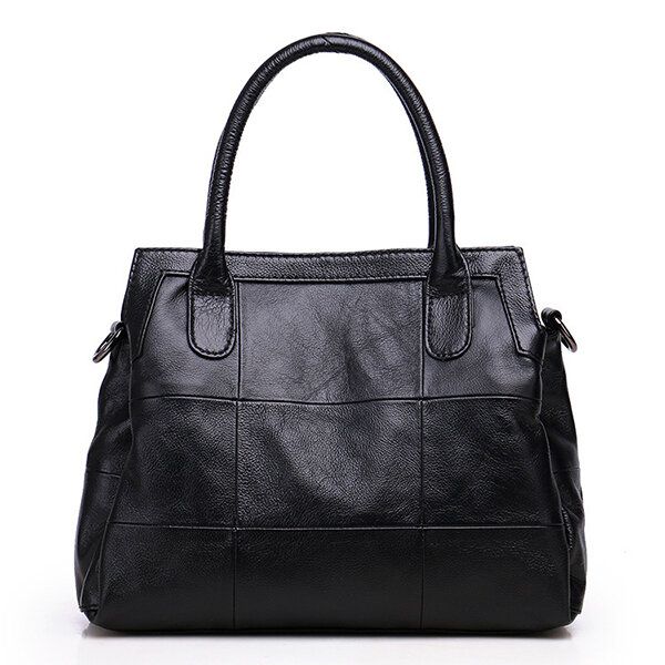 Bolso De Mujer Vintage Bolso Bandolera Suave Bolsos De Hombro Con Compartimentos Triples