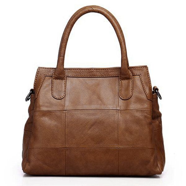 Bolso De Mujer Vintage Bolso Bandolera Suave Bolsos De Hombro Con Compartimentos Triples