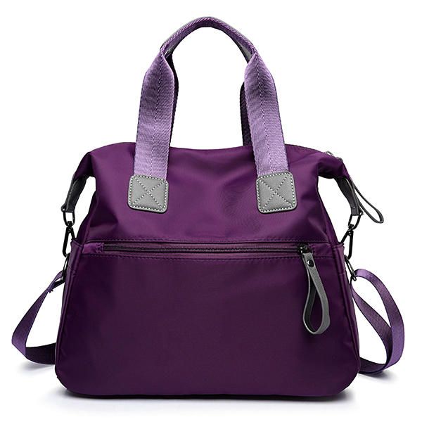 Bolso Multifunción De Múltiples Bolsillos De Gran Capacidad Impermeable De Nailon Para Mujer