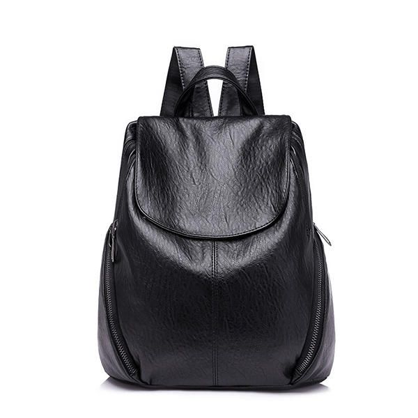 Bolso De Ocio Multifuncional De Cuero Suave Pu Para Mujer