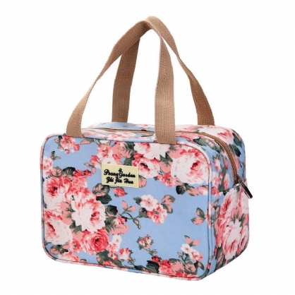 Bolso De Viaje Impermeable Para Mujer Con Estampado De Moda De Nailon Para Nadar Bolsa De Almacenamiento Bolso De Cosméticos