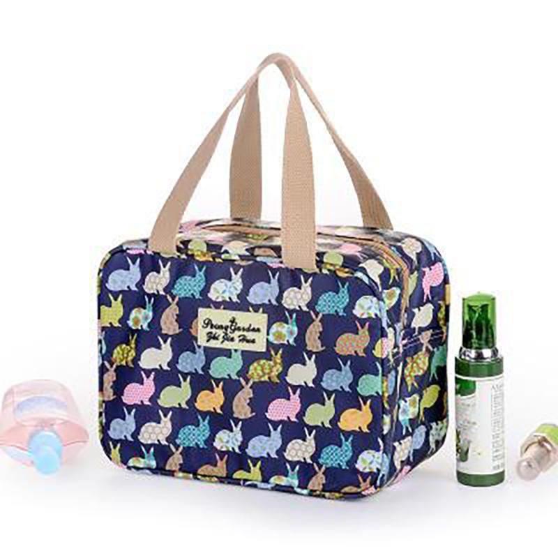 Bolso De Viaje Impermeable Para Mujer Con Estampado De Moda De Nailon Para Nadar Bolsa De Almacenamiento Bolso De Cosméticos