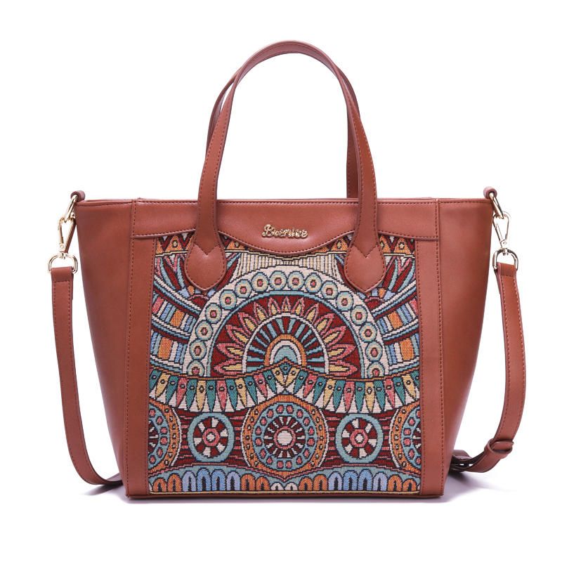 Bolsos De Mano Bordados Bolsos Cruzados De Hombro Con Flores Vintage Para Mujer