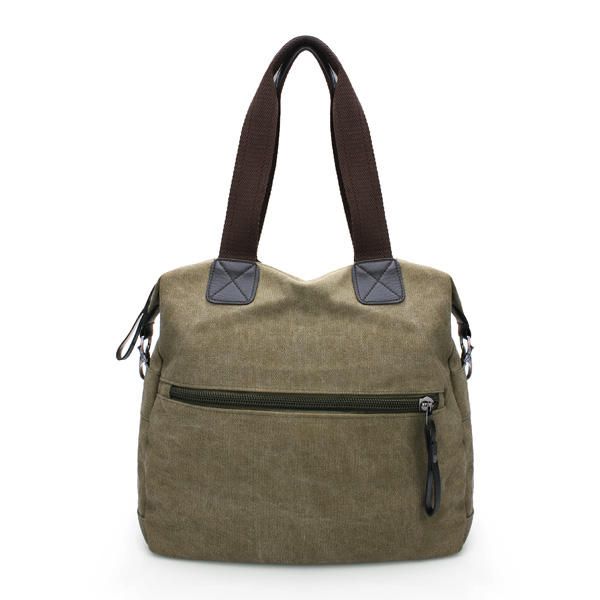 Hombres Mujeres Almohada Bolso De Lona Vintage Bolso Bandolera De Hombro