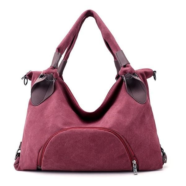 Mujeres Lona Durable Totalizador Casual Funcional Bolso Bandolera Bolso Bandolera