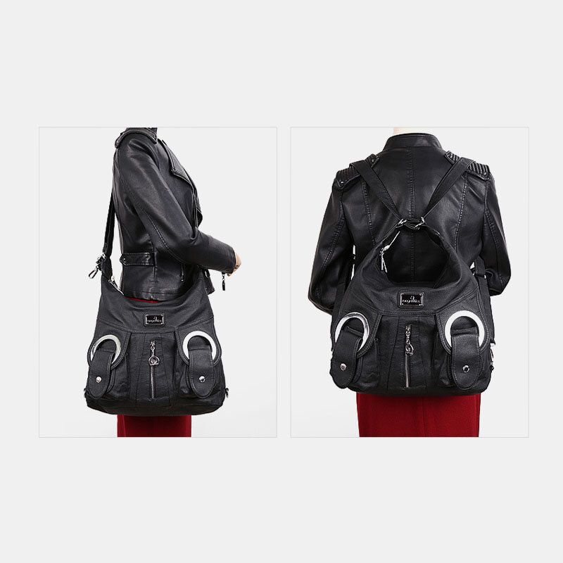 Mujeres Multi-carry Impermeable Antirrobo Bolso Bandolera De Gran Capacidad Bolso Bandolera Bolso Mochila