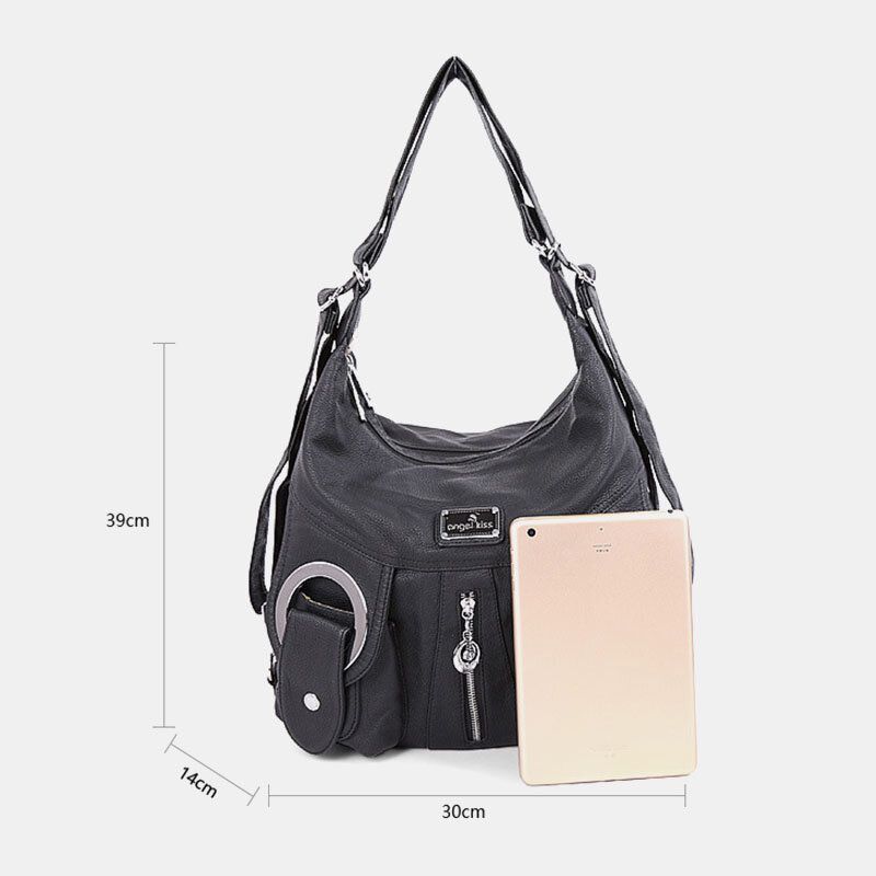 Mujeres Multi-carry Impermeable Antirrobo Bolso Bandolera De Gran Capacidad Bolso Bandolera Bolso Mochila