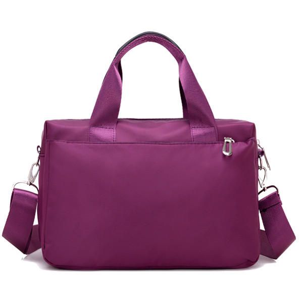 Mujeres Nylon Bolsillos Múltiples Con Cremallera Bolsos De Mano Bolsos De Hombro Casuales Bolsos Cruzados Impermeables