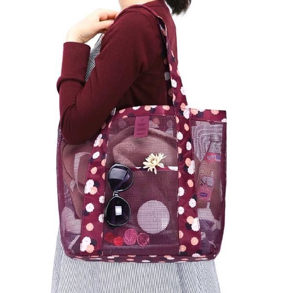 Nylon Casual Ligero Bolso De Almacenamiento Bolso De Picnic Deportivo Bolsos De Hombro