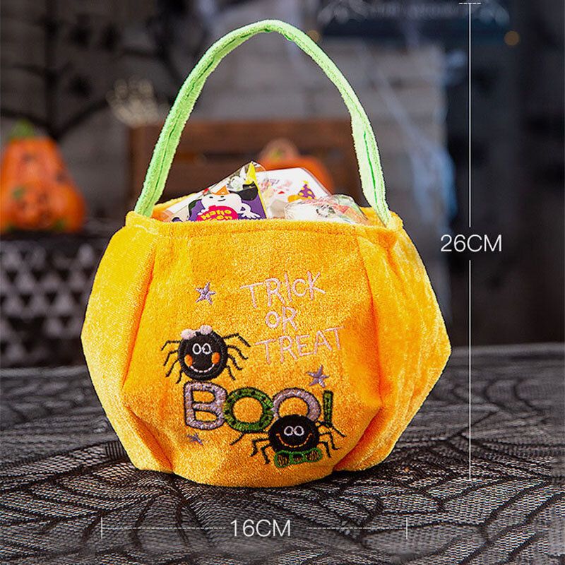 Patrón De Estilo De Halloween Para Niños Casual Salir Candy Sugar Carry Bag Bolso