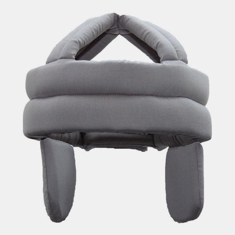 Algodón Unisex Protección De La Cabeza De Mediana Edad Prevención De Caídas Seguridad Sombrero De La Casa Almohadillas Para Los Oídos Sombrero De Trampero