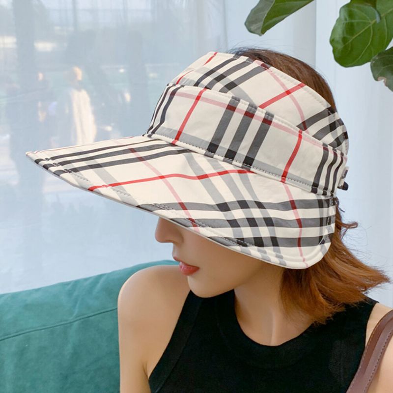 Gorra Anti-uv De Doble Cara Con Celosía Multiusos Para Sombrero De Copa