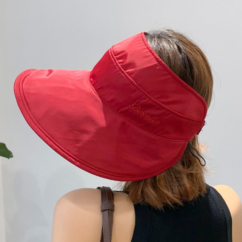 Gorra Anti-uv De Doble Cara Con Celosía Multiusos Para Sombrero De Copa