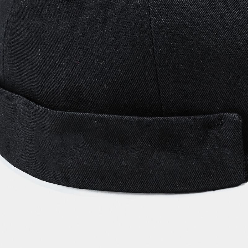 Gorra De Arrendador Ajustable Con Patrón De Gato De Algodón Para Hombres Gorra Sin Ala Gorro De Calavera