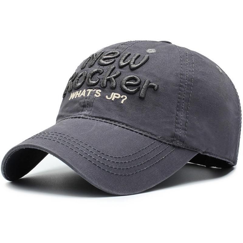 Gorra De Béisbol De Algodón Casual Salvaje De Verano Para Mujer Para Hombre