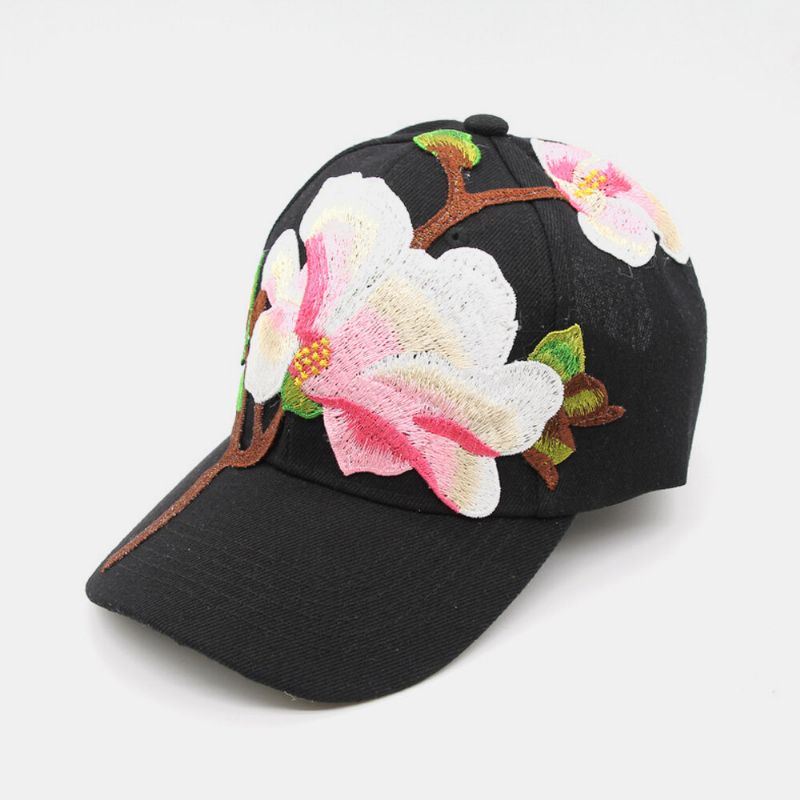 Gorra De Béisbol Bordada A La Moda Sombrero De Sol Informal Gorra De Pantalla Cunscreen Para Mujer