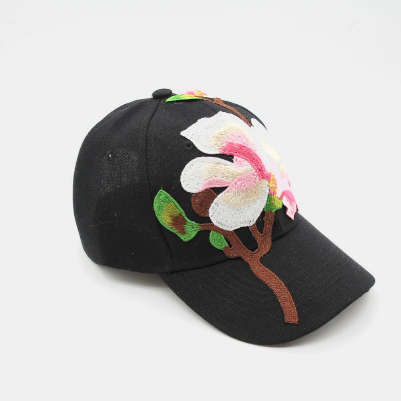 Gorra De Béisbol Bordada A La Moda Sombrero De Sol Informal Gorra De Pantalla Cunscreen Para Mujer