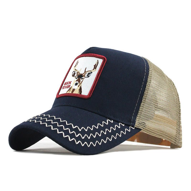 Gorra De Béisbol Con Estampado De Dibujos Animados Gorra De Béisbol Con Bordado De Animales