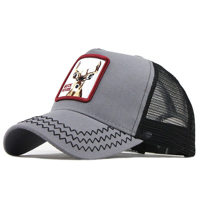 Gorra De Béisbol Con Estampado De Dibujos Animados Gorra De Béisbol Con Bordado De Animales