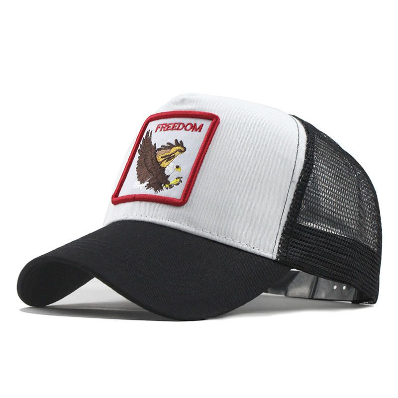 Gorra De Béisbol Con Estampado De Dibujos Animados Gorra De Béisbol Con Bordado De Animales