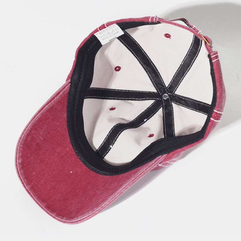 Gorra De Béisbol Con Parasol De Protección Solar Al Aire Libre De Color Sólido De Algodón Unisex