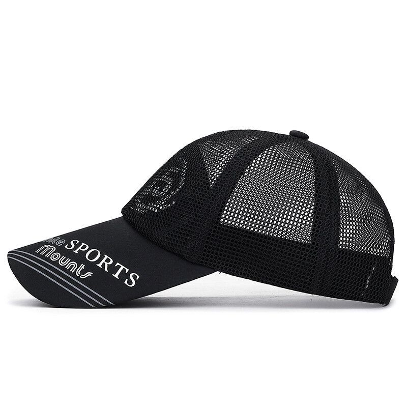 Gorra De Béisbol Con Protección Solar De Ala Larga Gorra Con Estampado Transpirable