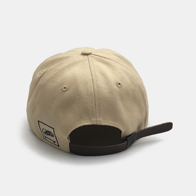 Gorra De Béisbol Con Sombrero Corto Retro Americano Unisex