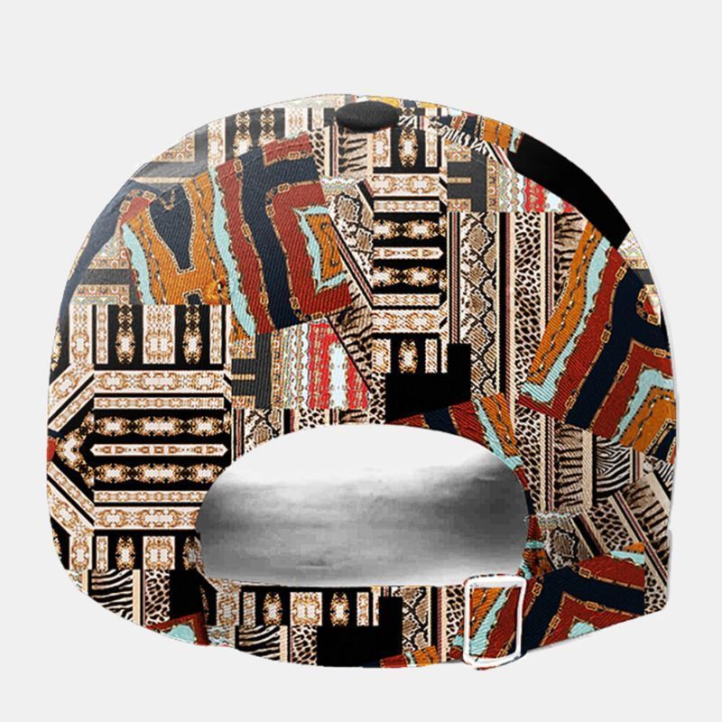 Gorra De Béisbol Con Sombrilla De Moda De Patchwork Bordada Con Estampado De Letras Unisex