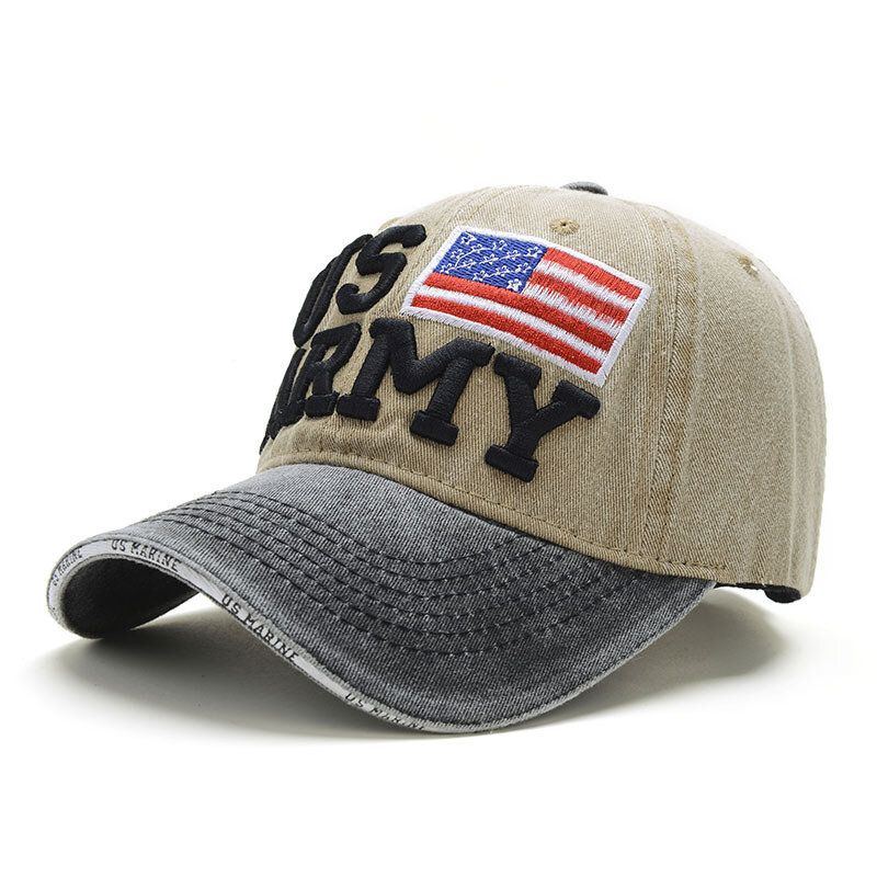 Gorra De Béisbol Patriótica Vintage Unisex Con Estilo Gorra De Bandera Americana Apenada