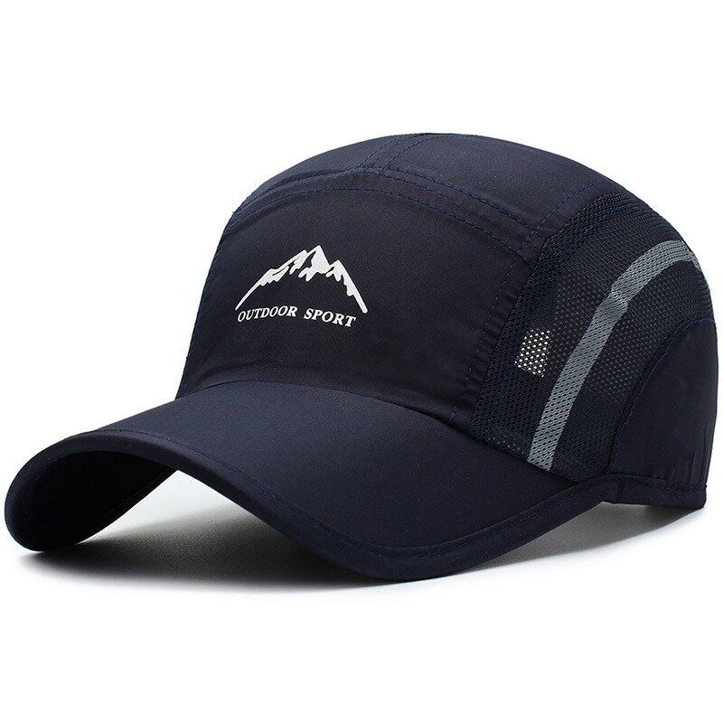 Gorra De Béisbol Transpirable De Malla Informal De Verano Para Mujer Para Hombre Gorra De Sombrilla Ajustable Para Deportes Al Aire Libre