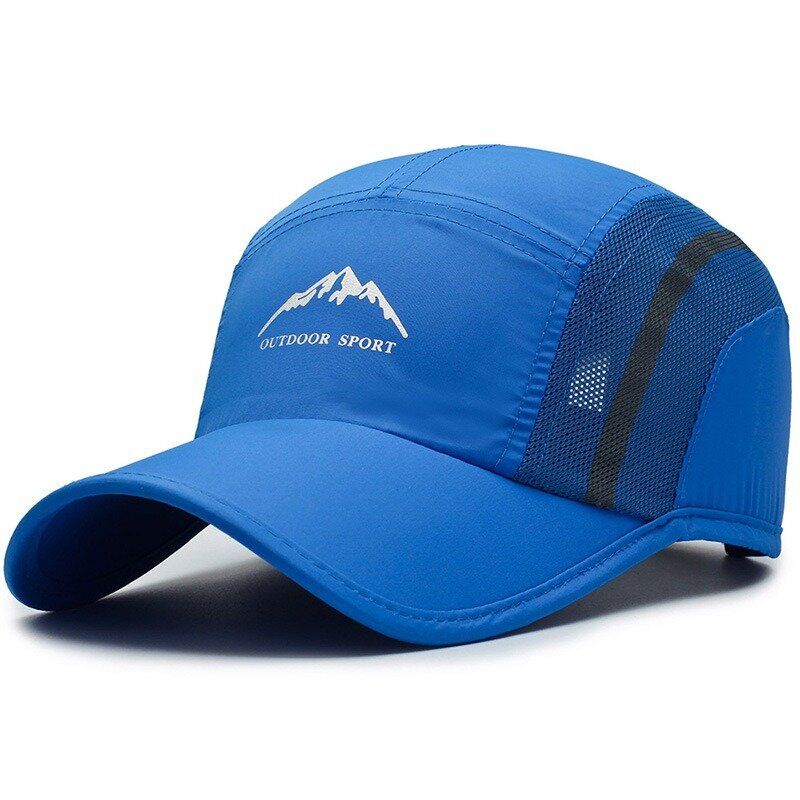 Gorra De Béisbol Transpirable De Malla Informal De Verano Para Mujer Para Hombre Gorra De Sombrilla Ajustable Para Deportes Al Aire Libre