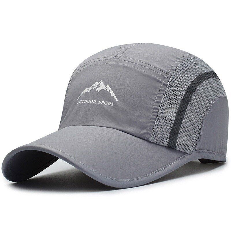 Gorra De Béisbol Transpirable De Malla Informal De Verano Para Mujer Para Hombre Gorra De Sombrilla Ajustable Para Deportes Al Aire Libre