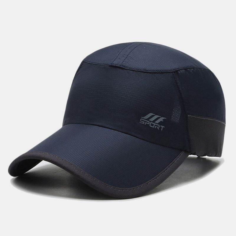 Gorra De Béisbol Transpirable De Secado Rápido Para Montañismo Ligero